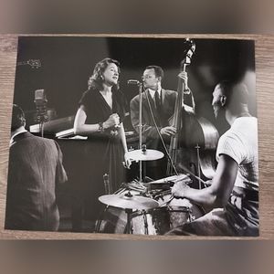 Black/White Jazz Photo 8x10